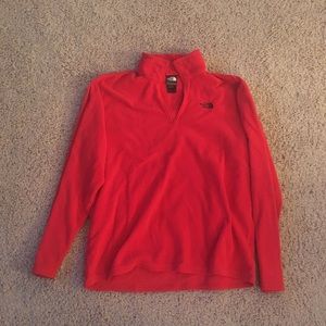Northface quarter zip fleece